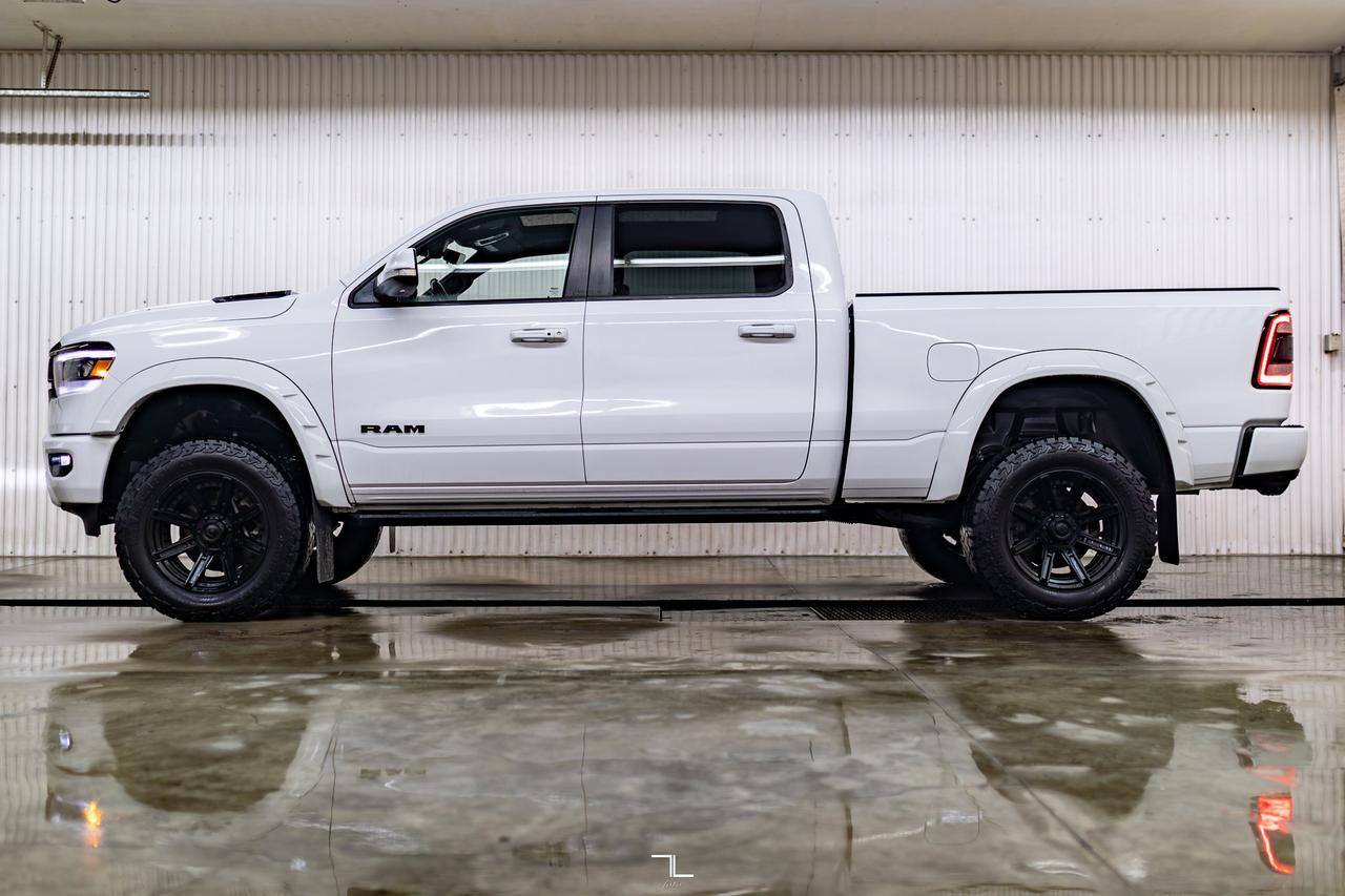 2021 Ram 1500 4x4 Crew Cab Sport Leather Roof Nav 4" Lift Kit Red Deer AB