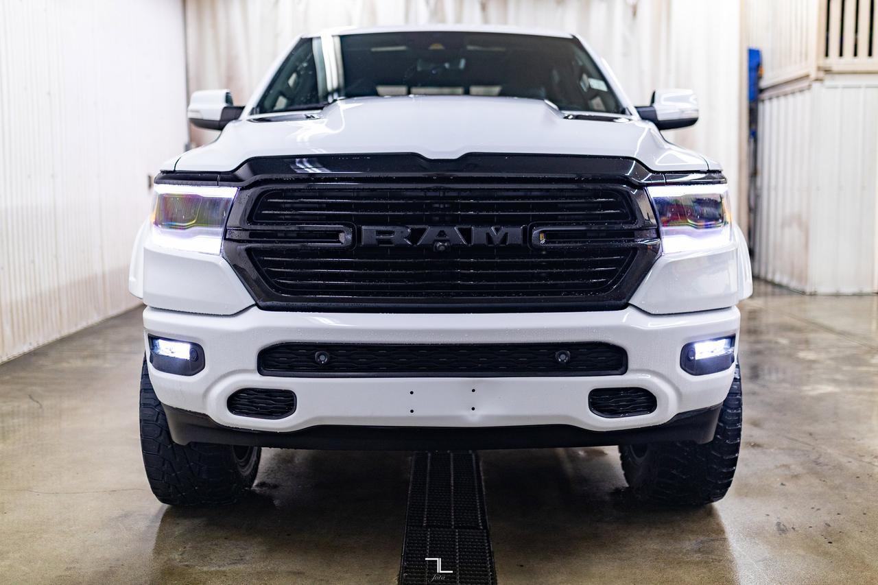 2021 Ram 1500 4x4 Crew Cab Sport Leather Roof Nav 4" Lift Kit Red Deer AB