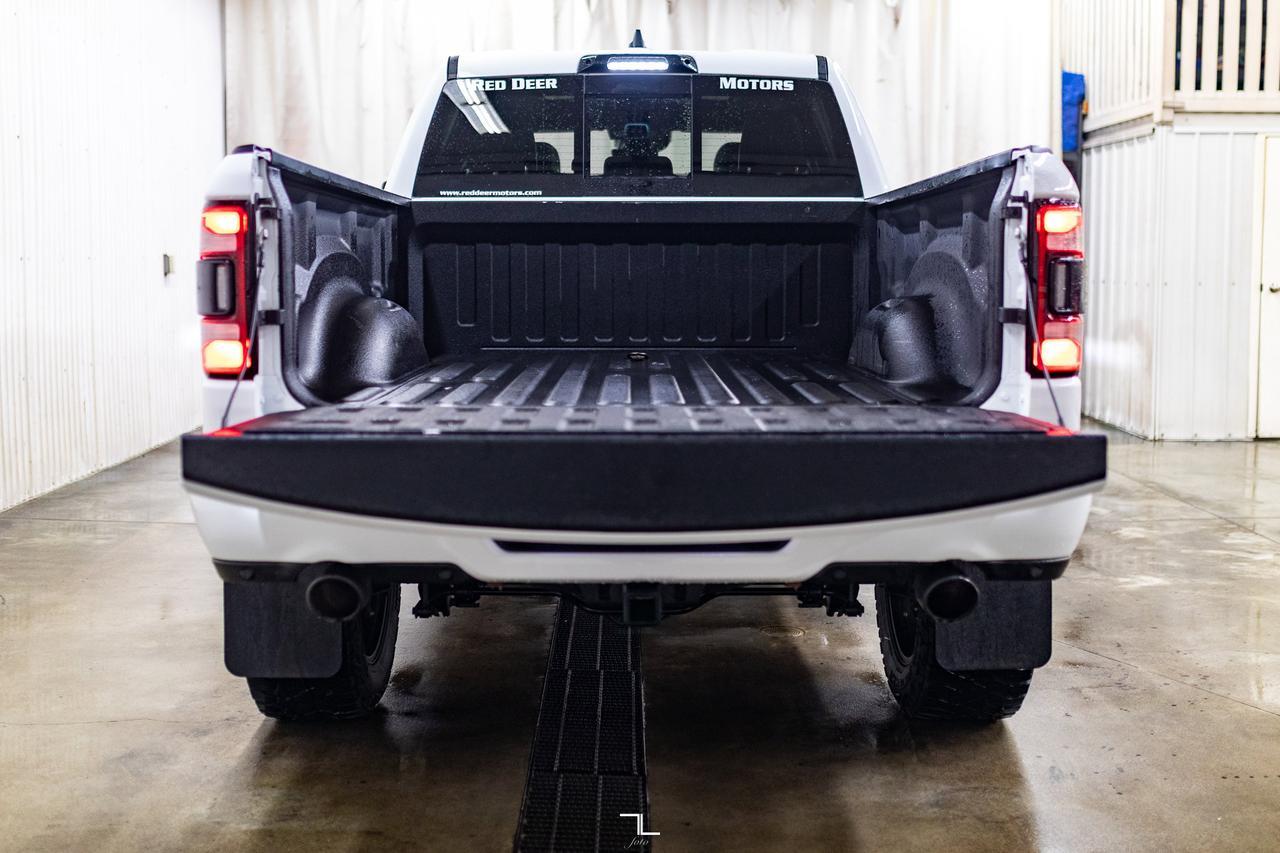 2021 Ram 1500 4x4 Crew Cab Sport Leather Roof Nav 4" Lift Kit Red Deer AB