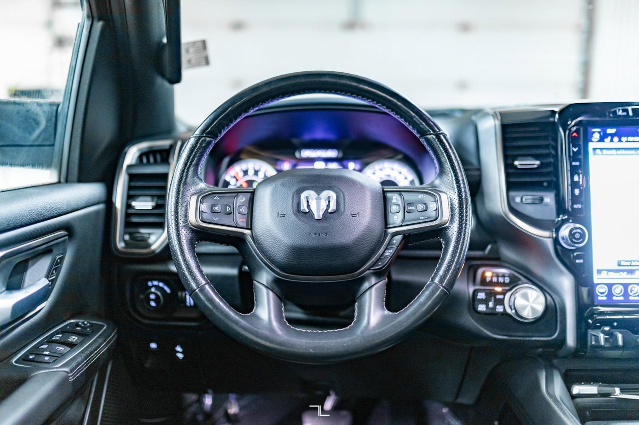 2021 Ram 1500 4x4 Crew Cab Sport Leather Roof Nav 4" Lift Kit Red Deer AB