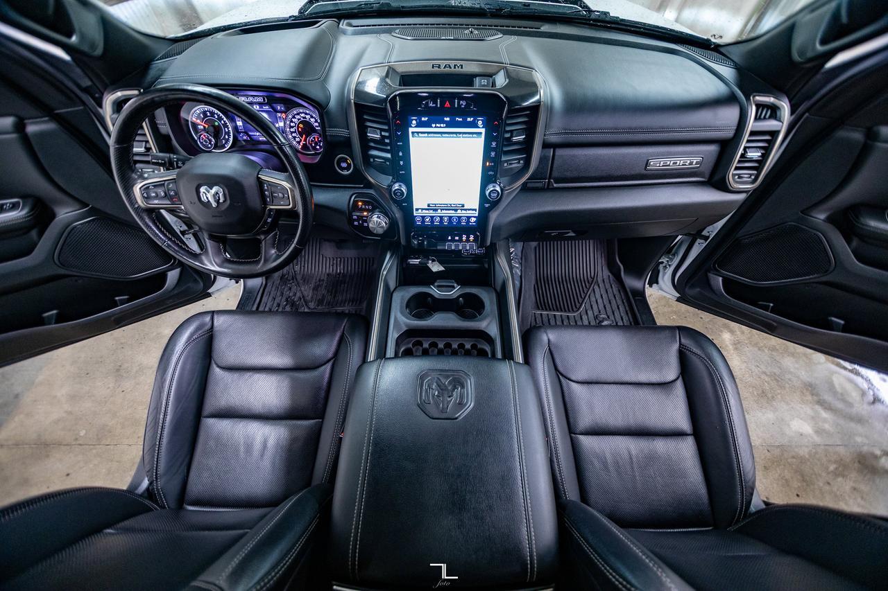 2021 Ram 1500 4x4 Crew Cab Sport Leather Roof Nav 4" Lift Kit Red Deer AB