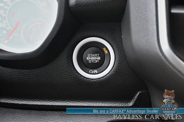 2021 Ram 1500 Big Horn / 4X4 / Crew Cab / 5.7L V8 HEMI / Sport Appearance Pkg / Heated Cloth Seats & Steering Wheel / Auto Start / Lane Departure & Collision Alert / Apple CarPlay & Android Auto / Tonneau Cover / Tow Pkg / 1-Owner Anchorage AK