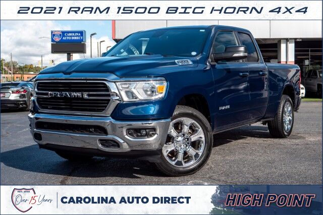 2021 Ram 1500 Big Horn 4X4 / Level 2 Equipment / 5.7L V8! High Point NC