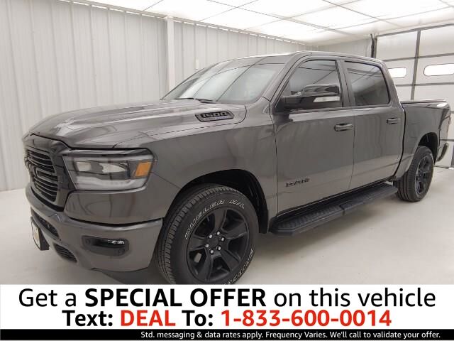Used 21 Ram 1500 Big Horn 4x4 Crew Cab 5 7 Box In Manhattan Ks