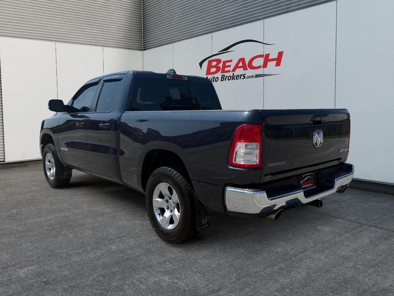 2021 Ram 1500 Big Horn, APPLE CARPLAY/ANDROID AUTO, HEATED SEATS, HEATED STEERING WHEEL, BACKUP CAMERA, UNIVERSAL GARAGE DOOR OPENER, TOW PACKAGE, TOW HOOKS, POWER FOLDING MIRRORS, POWER SLIDING REAR WINDOW, TRUCKS THIS CLEAN DON'T LAST LONG! Norfolk VA