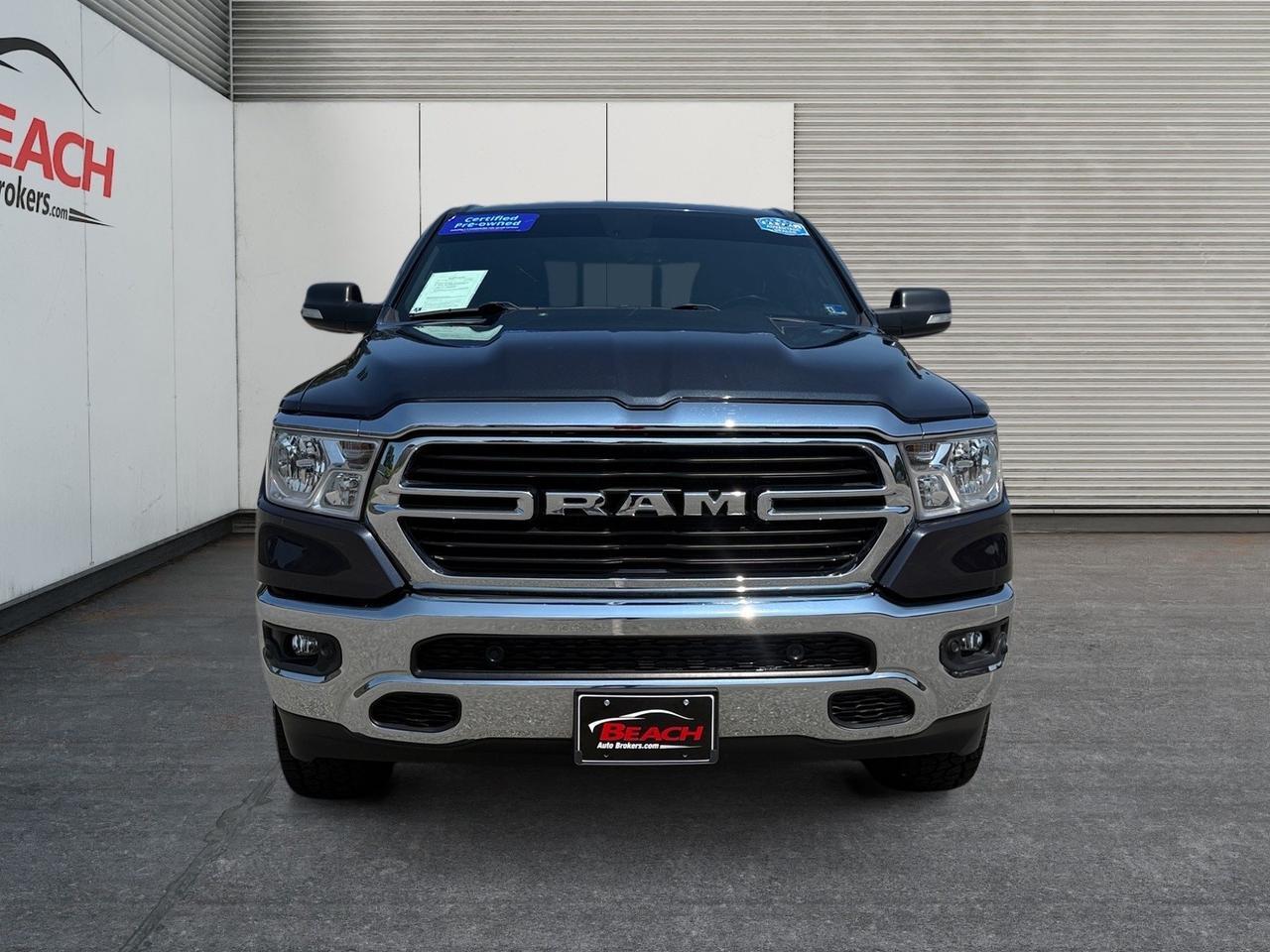2021 Ram 1500 Big Horn, APPLE CARPLAY/ANDROID AUTO, HEATED SEATS, HEATED STEERING WHEEL, BACKUP CAMERA, UNIVERSAL GARAGE DOOR OPENER, TOW PACKAGE, TOW HOOKS, POWER FOLDING MIRRORS, POWER SLIDING REAR WINDOW, TRUCKS THIS CLEAN DON'T LAST LONG! Norfolk VA