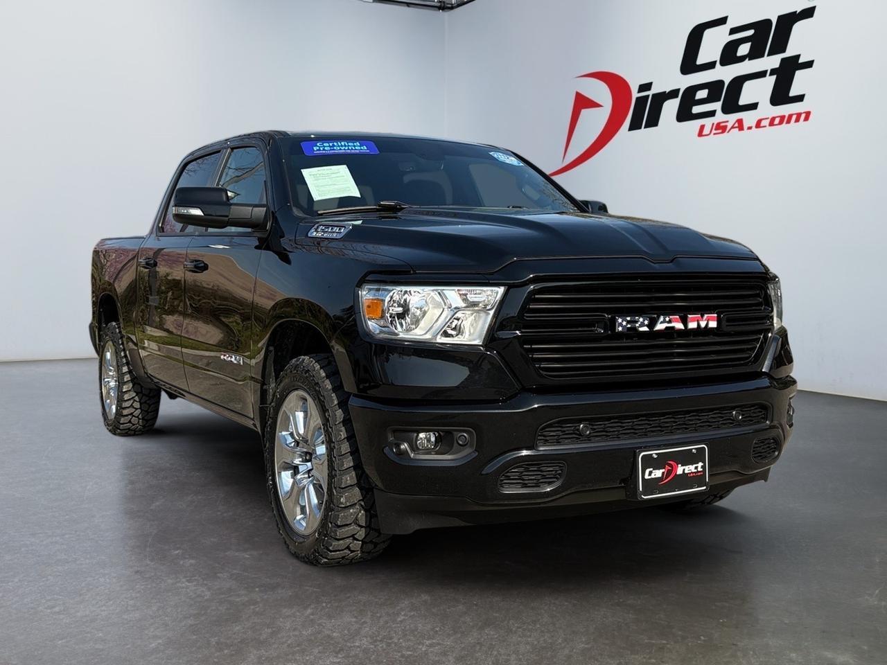 2021 Ram 1500 Big Horn, AUTO START/STOP, TOW PACKAGE, HEATED STEERING WHEEL & SEATS, APPLE CARPLAY/ANDROID AUTO, REMOTE START, GO BIG IN THIS RAM BIG HORN! Virginia Beach VA
