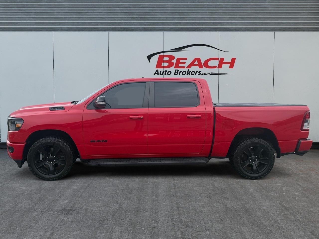 2021 Ram 1500 Big Horn, HEATED SEATS, HEATED STEERING WHEEL, APPLE CARPLAY/ANDROID AUTO, POWER SLIDING REAR WINDOW, POWER FOLDING MIRRORS, REMOTE START, BLUETOOTH, BED LINER, TOW PACKAGE, POWER ADJUSTABLE PEDALS, CLEAN CARFAX! Norfolk VA