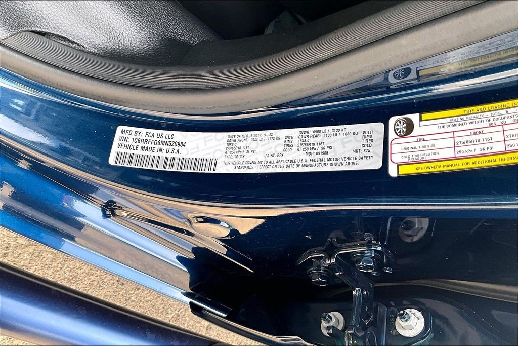 2021 Ram 1500 Big Horn/Lone Star OR