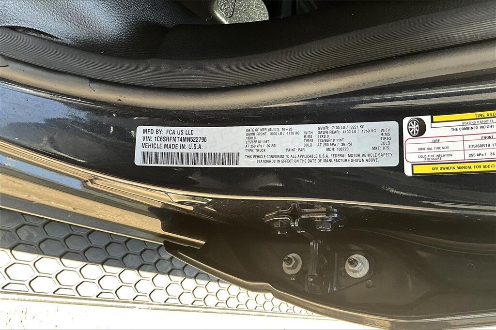 2021 Ram 1500 Big Horn/Lone Star OR