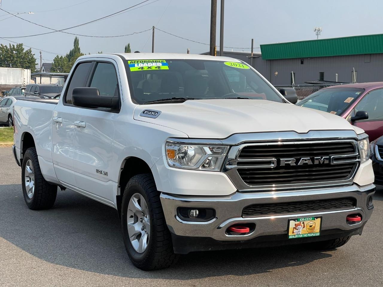 2021 Ram 1500 Big Horn Quad Cab 4x4 6'4 Box Spokane Valley WA