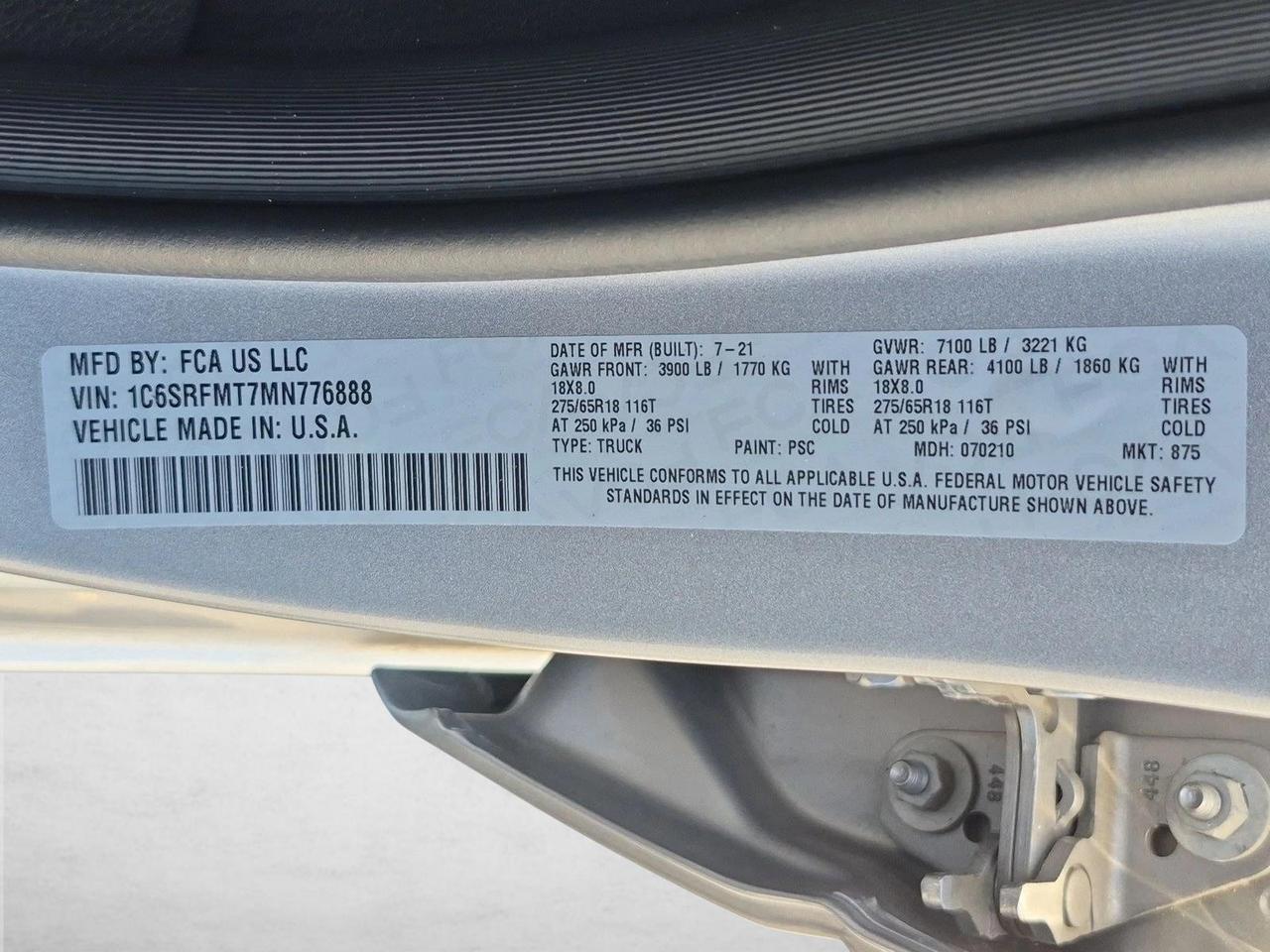 2021 Ram 1500 Big Horn Roseville CA