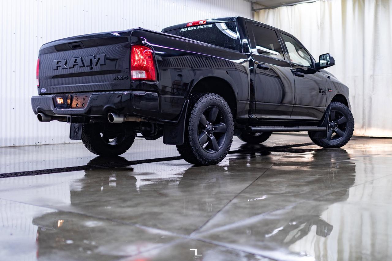 2021 Ram 1500 Classic 4x4 Crew Cab Express Night BCam Red Deer AB