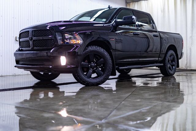 2021 Ram 1500 Classic 4x4 Crew Cab Express Night BCam Red Deer AB