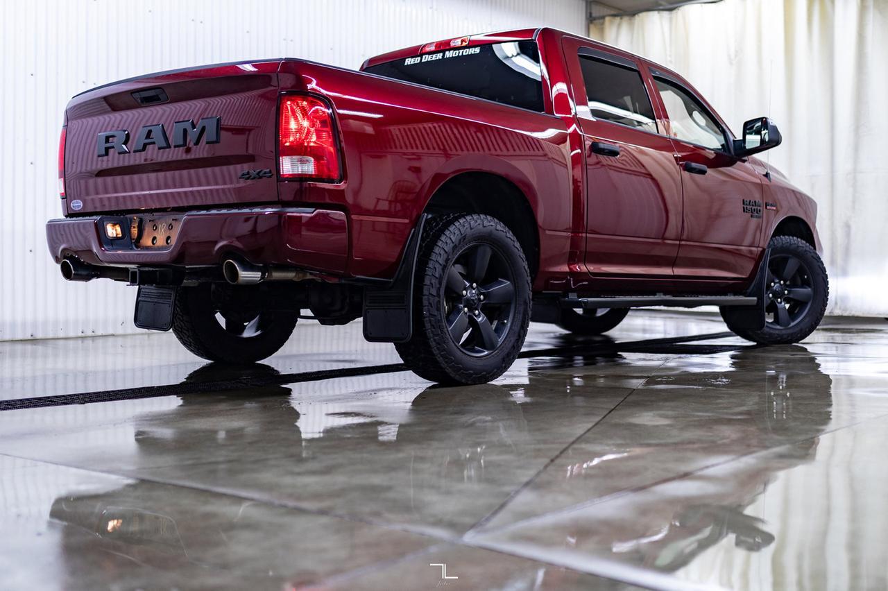 2021 Ram 1500 Classic 4x4 Crew Cab Express Night BCam Red Deer AB