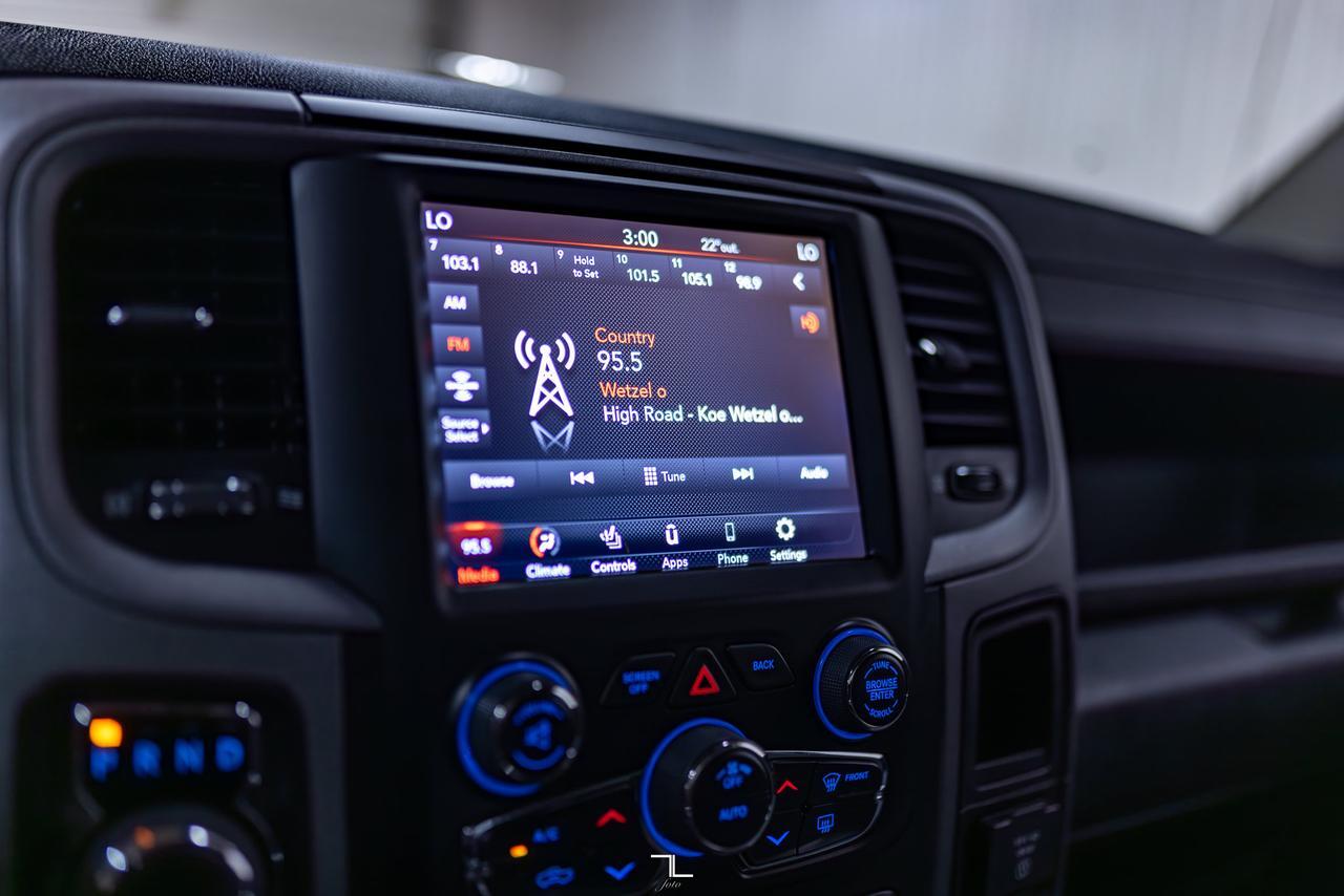2021 Ram 1500 Classic 4x4 Crew Cab Express Night Edition PSeat BCam Red Deer AB