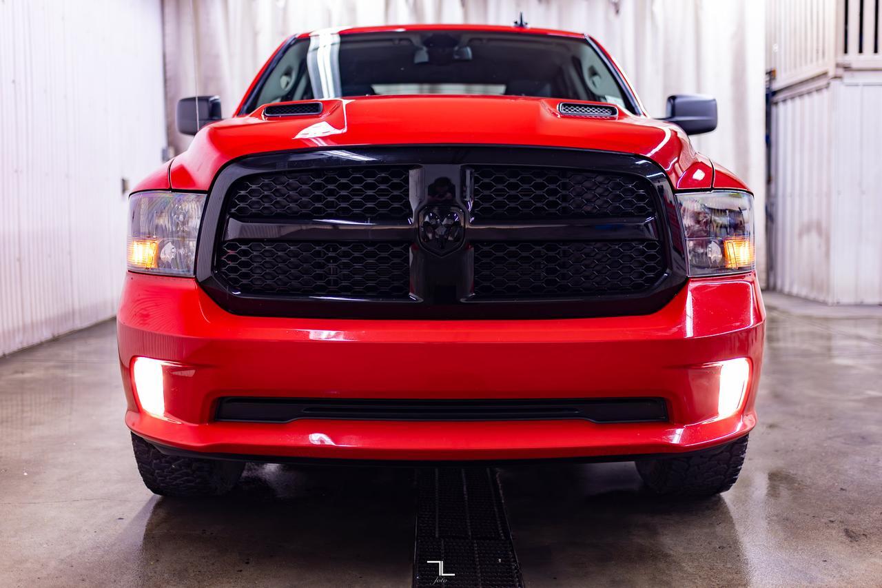2021 Ram 1500 Classic 4x4 Crew Cab Express Night Edition PSeat BCam Red Deer AB