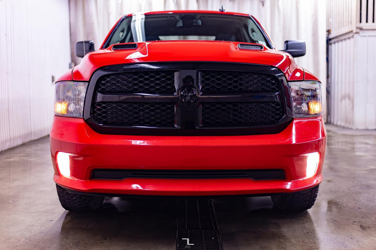 2021 Ram 1500 Classic 4x4 Crew Cab Express Night Edition PSeat BCam Red Deer AB