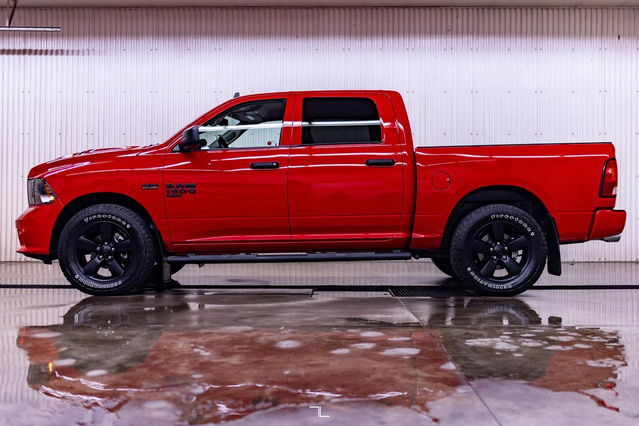 2021 Ram 1500 Classic 4x4 Crew Cab Express Night Edition PSeat BCam Red Deer AB