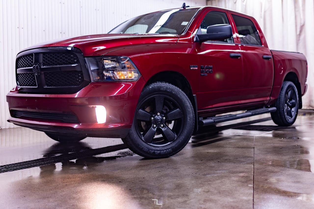 2021 Ram 1500 Classic 4x4 Crew Cab Express PSeat BCam Red Deer AB