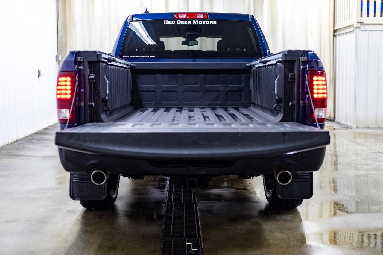 2021 Ram 1500 Classic 4x4 Crew Cab Warlock BCam Ram Box Red Deer AB