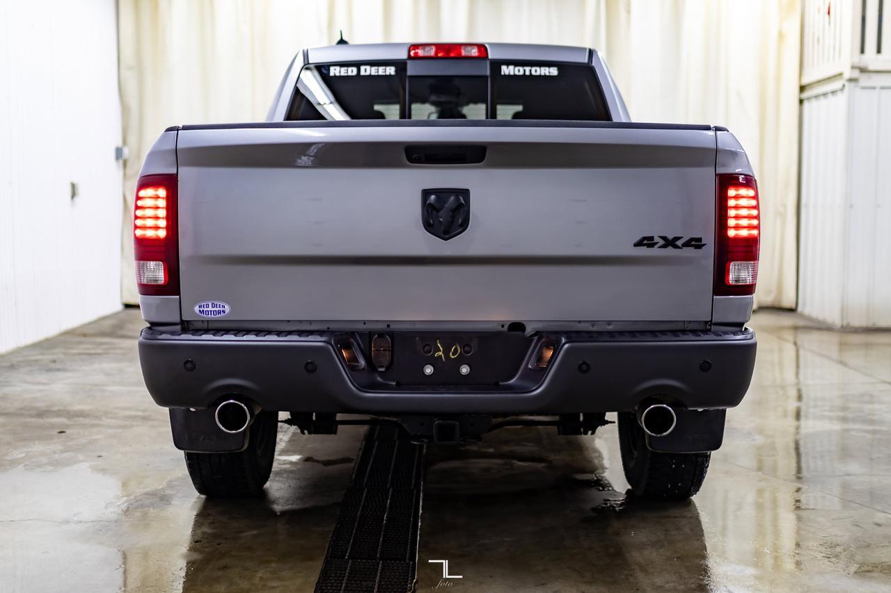 2021 Ram 1500 Classic 4x4 Crew Cab Warlock Nav Roof BCam Red Deer AB