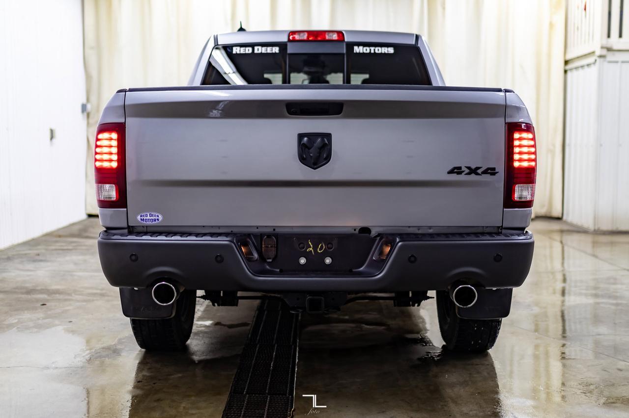 2021 Ram 1500 Classic 4x4 Crew Cab Warlock Nav Roof BCam Red Deer AB