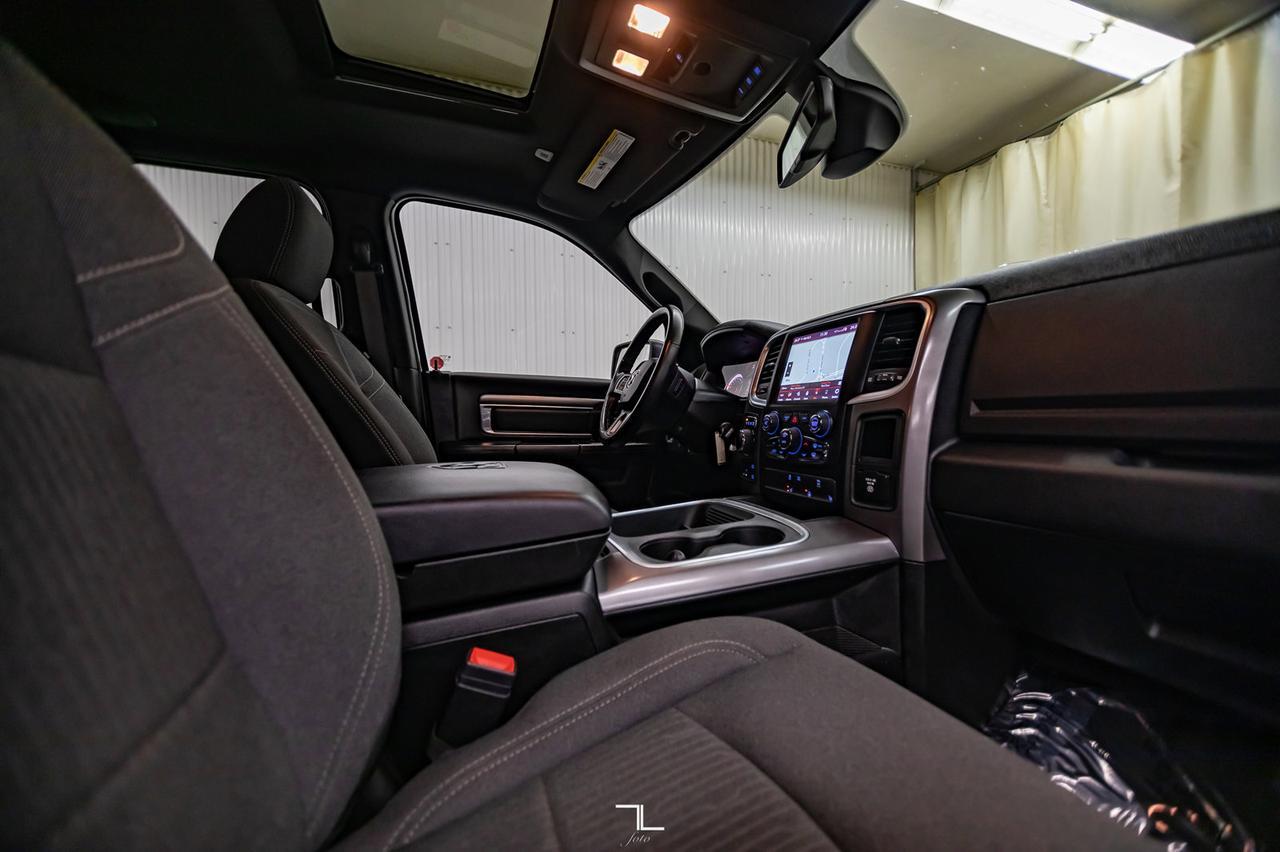 2021 Ram 1500 Classic 4x4 Crew Cab Warlock Nav Roof BCam Red Deer AB