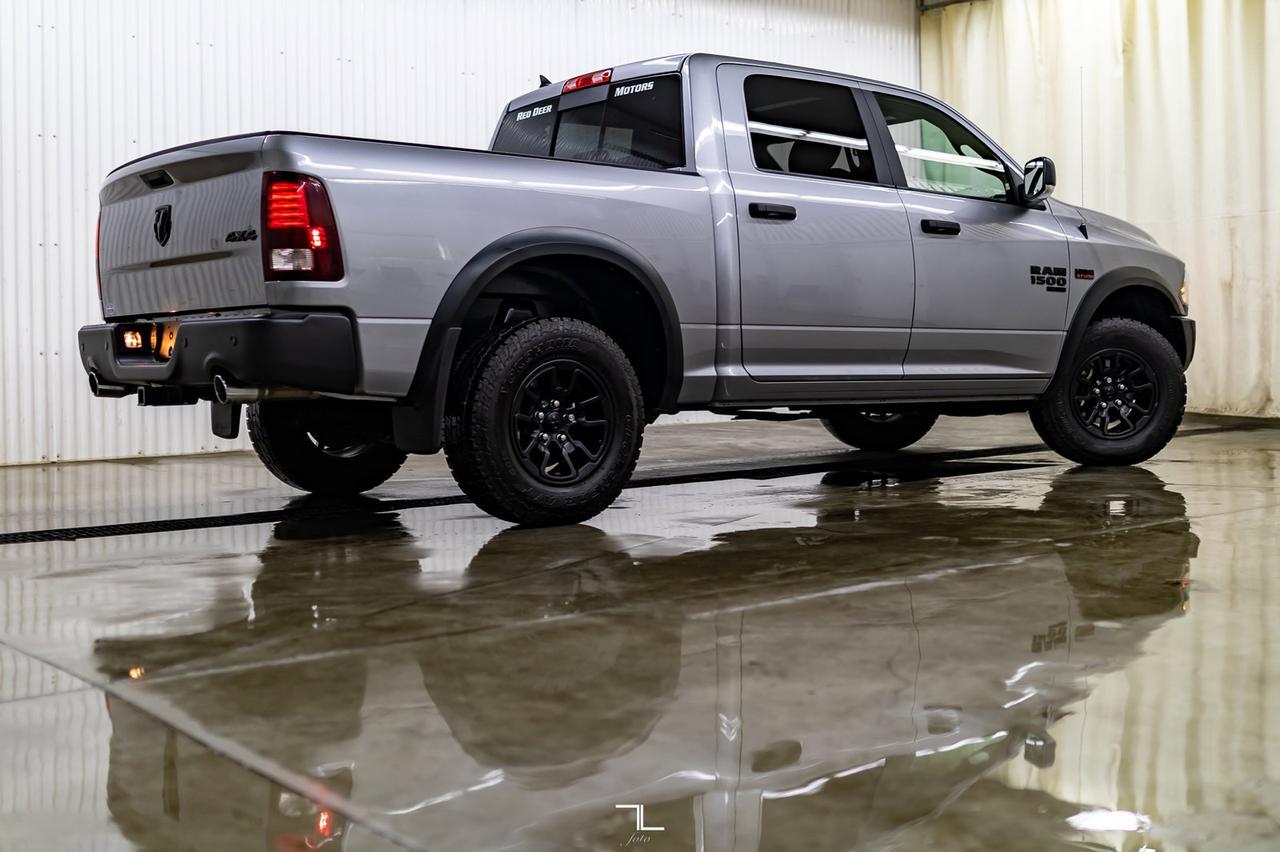 2021 Ram 1500 Classic 4x4 Crew Cab Warlock Nav Roof BCam Red Deer AB