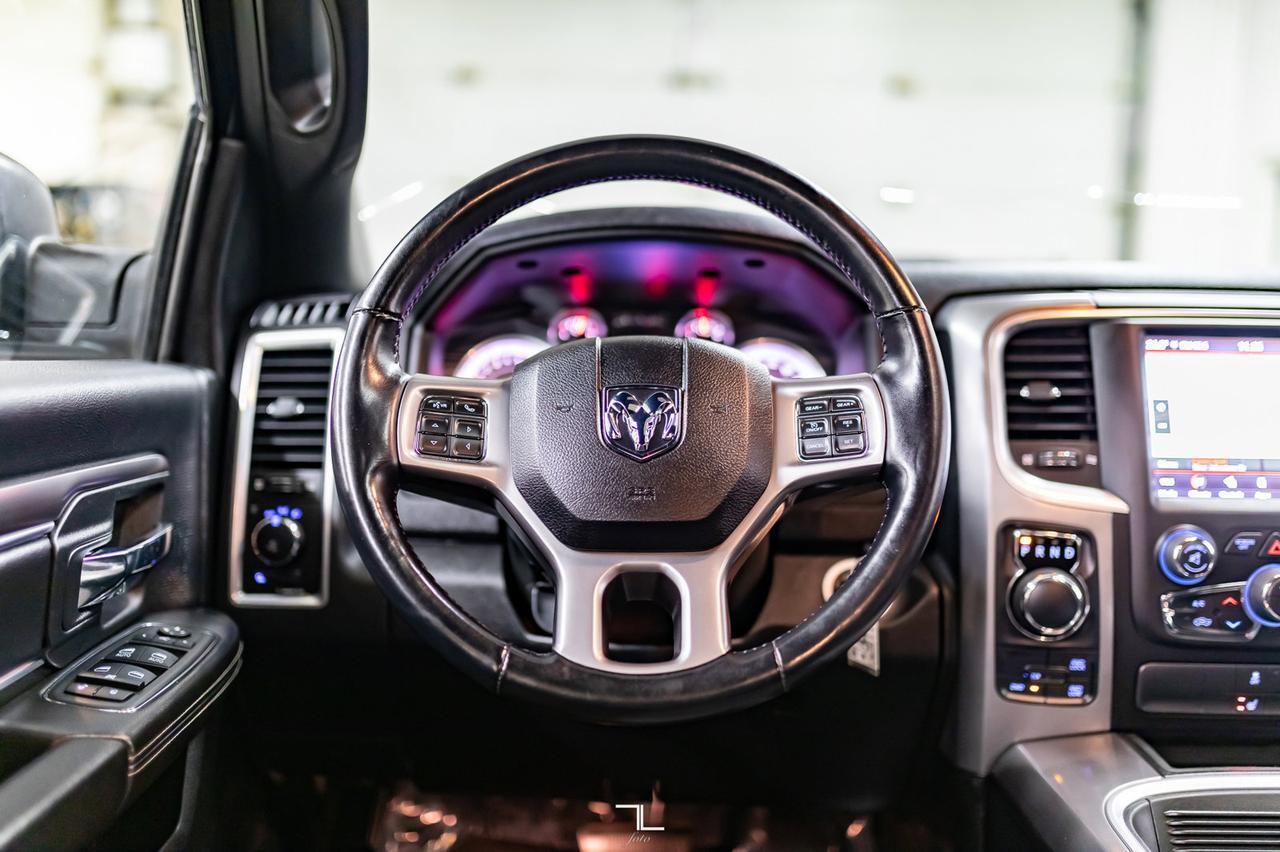 2021 Ram 1500 Classic 4x4 Crew Cab Warlock Nav Roof BCam Red Deer AB