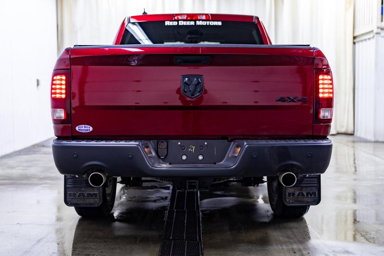 2021 Ram 1500 Classic 4x4 Crew Cab Warlock Nav Roof BCam Red Deer AB