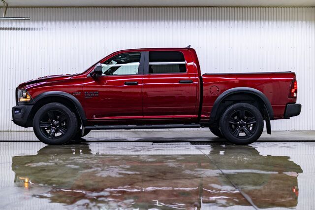 2021 Ram 1500 Classic 4x4 Crew Cab Warlock Nav Roof BCam Red Deer AB