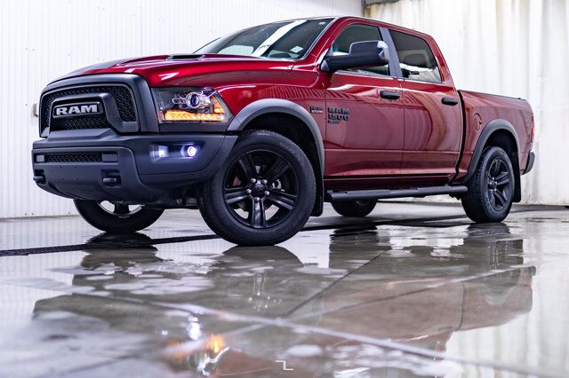 2021 Ram 1500 Classic 4x4 Crew Cab Warlock Nav Roof BCam Red Deer AB
