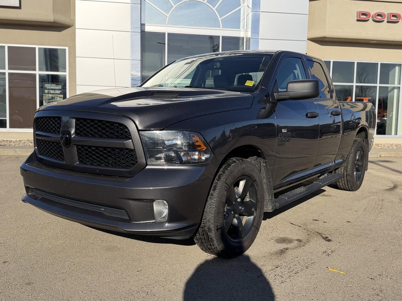 2021 Ram 1500 Classic Express Quad Cab 4X4 | Heated Seats | Sport Hood | Sub Zero Package | Apple Car Play Redwater AB