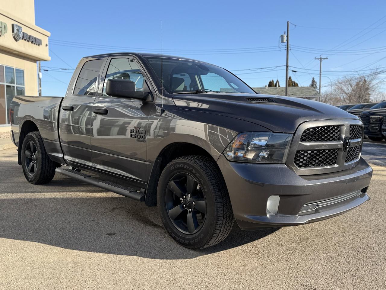 2021 Ram 1500 Classic Express Quad Cab 4X4 | Heated Seats | Sport Hood | Sub Zero Package | Apple Car Play Redwater AB