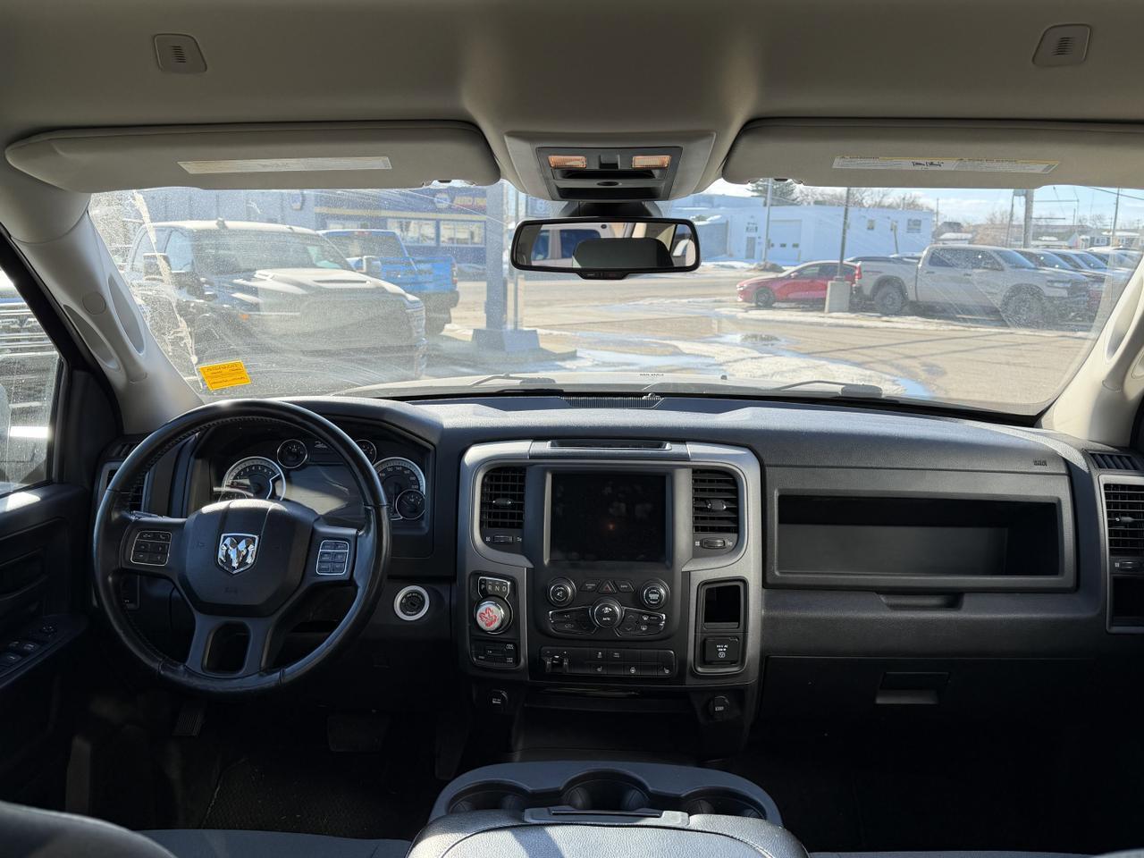 2021 Ram 1500 Classic Express Quad Cab 4X4 | Heated Seats | Sport Hood | Sub Zero Package | Apple Car Play Redwater AB