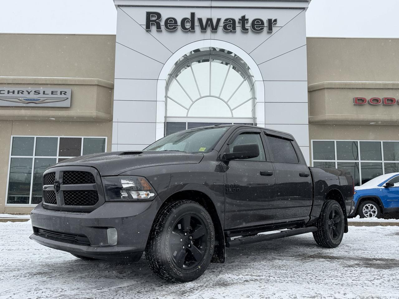 2021 Ram 1500 Classic Tradesman Crew Cab 4x4 | Low KMs | V6 | Remote Start | Heated Seats | Sport Hood