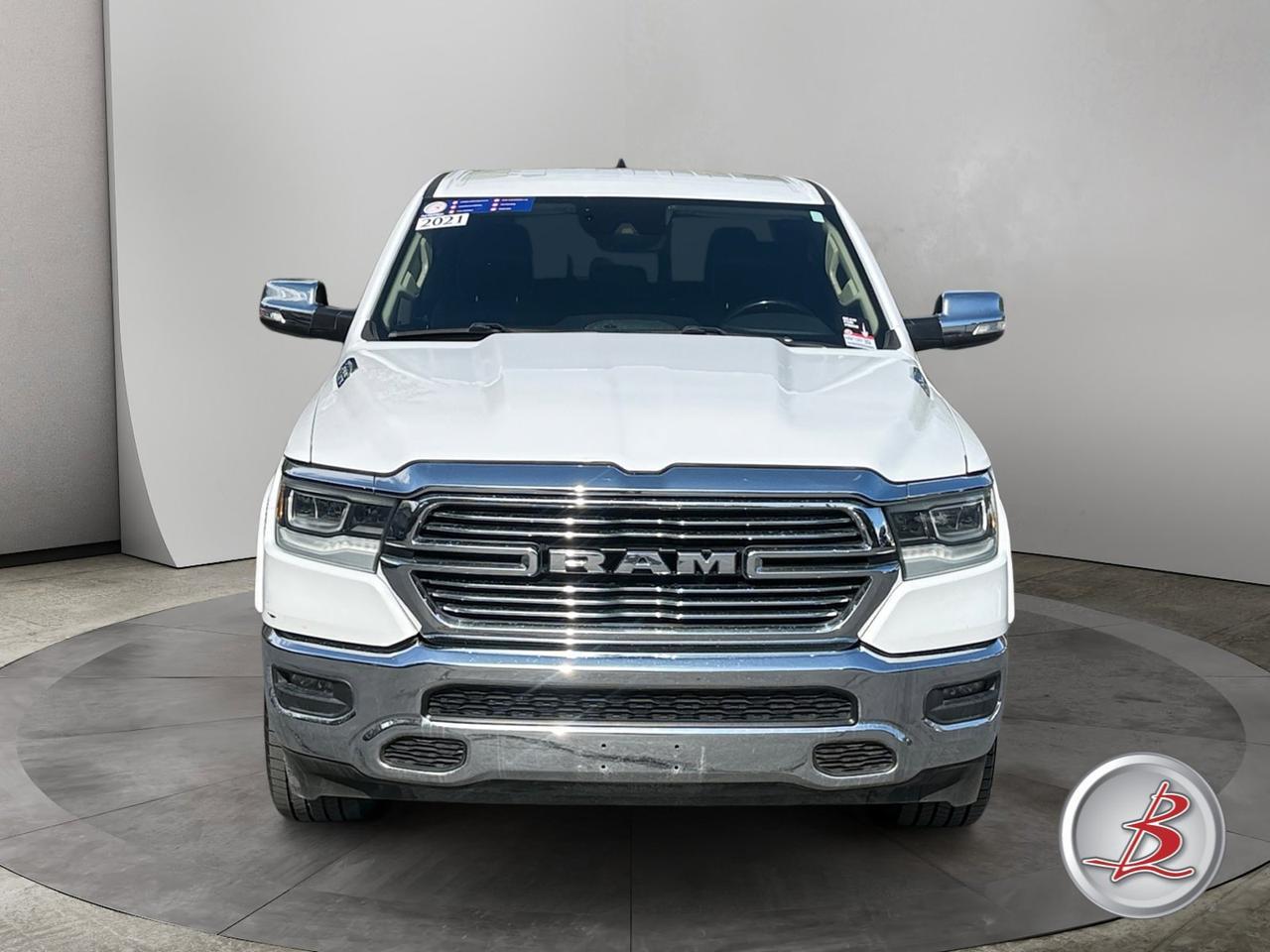 2021 Ram 1500 Crew Cab 4x4 Laramie Hemi 6 passenger