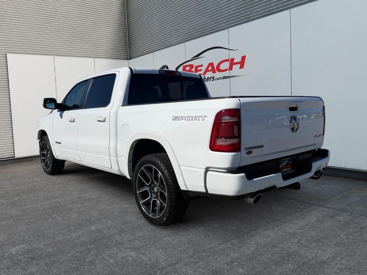 2021 Ram 1500 Laramie, HEATED/VENTILATED SEATS, HEATED REAR SEATS, HARMAN/KARDON SPEAKERS, APPLE CARPLAY/ANDORID AUTO, UNIVERSAL GARAGE DOOR OPENER, BED LINER, TOW PACKAGE, POWER SLIDING REAR WINDOW, POWER FOLDING MIRRORS, CLEAN CARFAX, ONLY 1 OWNER! Norfolk VA