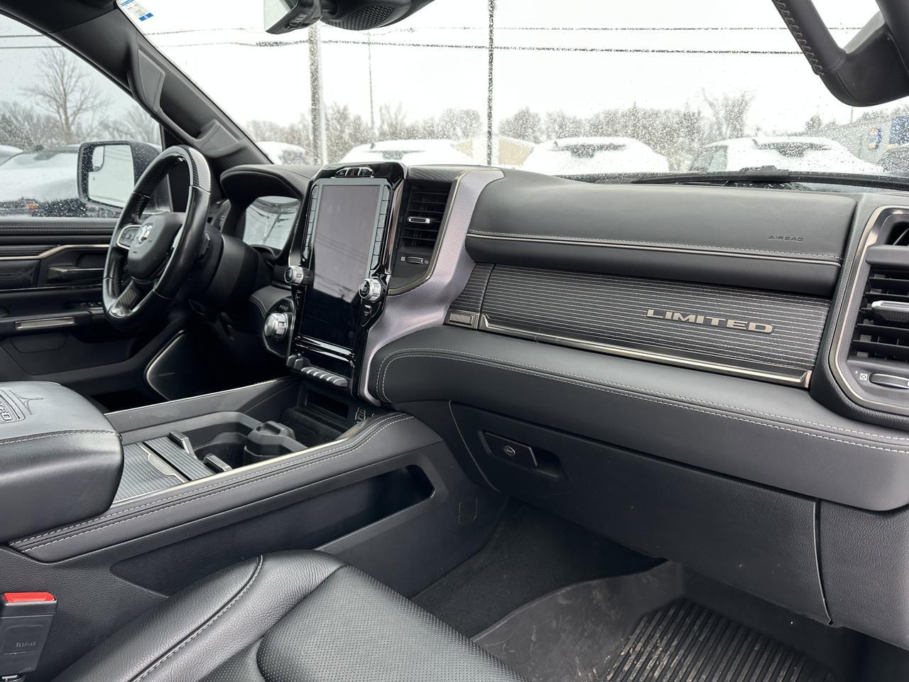 2021 Ram 1500 Limited | Night Edition | Tech Pkg | 4 Corner Air Ride | Pano Roof | 360 Camera | Harman/Kardon Redwater AB
