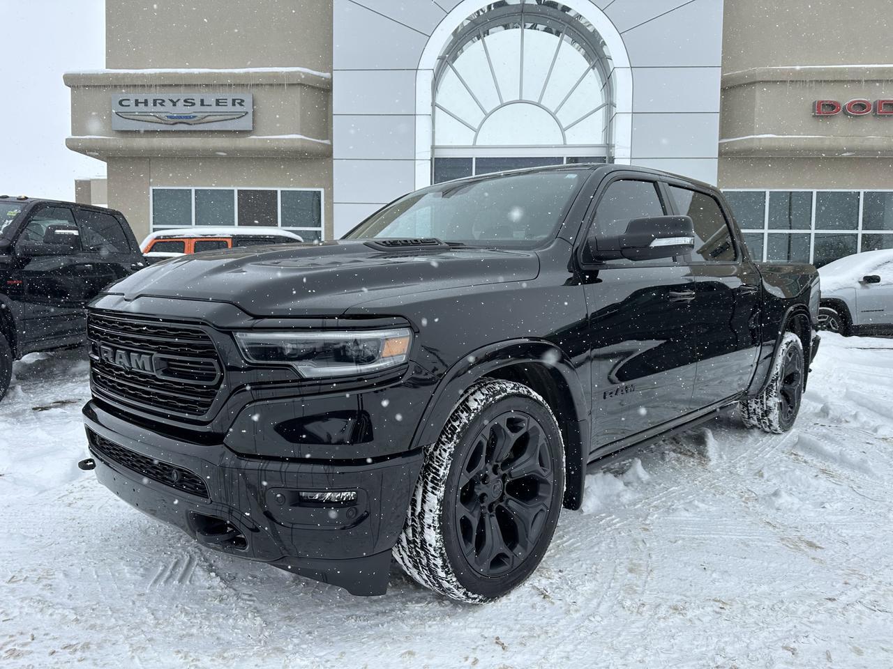 2021 Ram 1500 Limited | Night Edition | Tech Pkg | 4 Corner Air Ride | Pano Roof | 360 Camera | Harman/Kardon Redwater AB