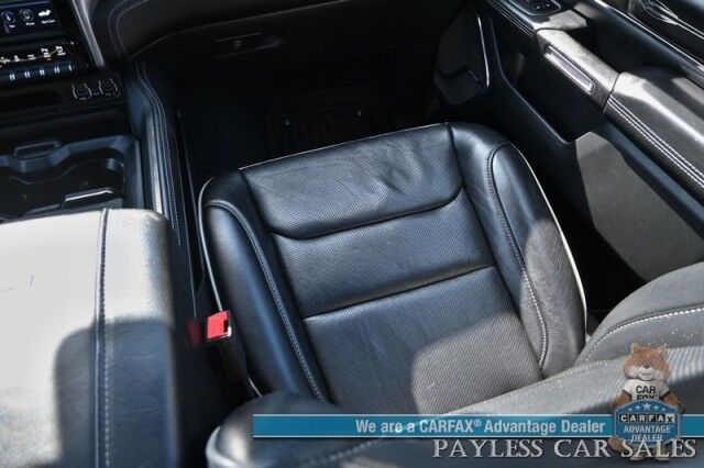 2021 Ram 1500 Limited / 4X4 / Technology & Level 1 Pkg / Night Edition / Auto Start / Heated & Cooled Leather Seats / Heated Steering / NAV / Panoramic / HUD / Harman Kardon / Tonneau Cover / Bed Liner / Tow Pkg / 1-Owner Anchorage AK