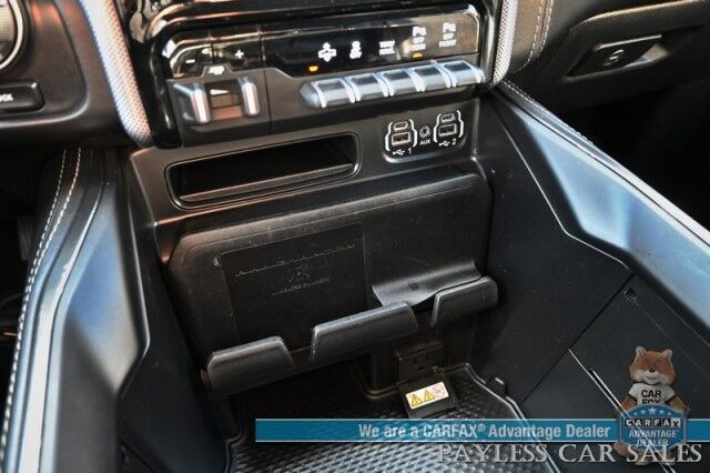 2021 Ram 1500 Limited / 4X4 / Technology & Level 1 Pkg / Night Edition / Auto Start / Heated & Cooled Leather Seats / Heated Steering / NAV / Panoramic / HUD / Harman Kardon / Tonneau Cover / Bed Liner / Tow Pkg / 1-Owner Anchorage AK