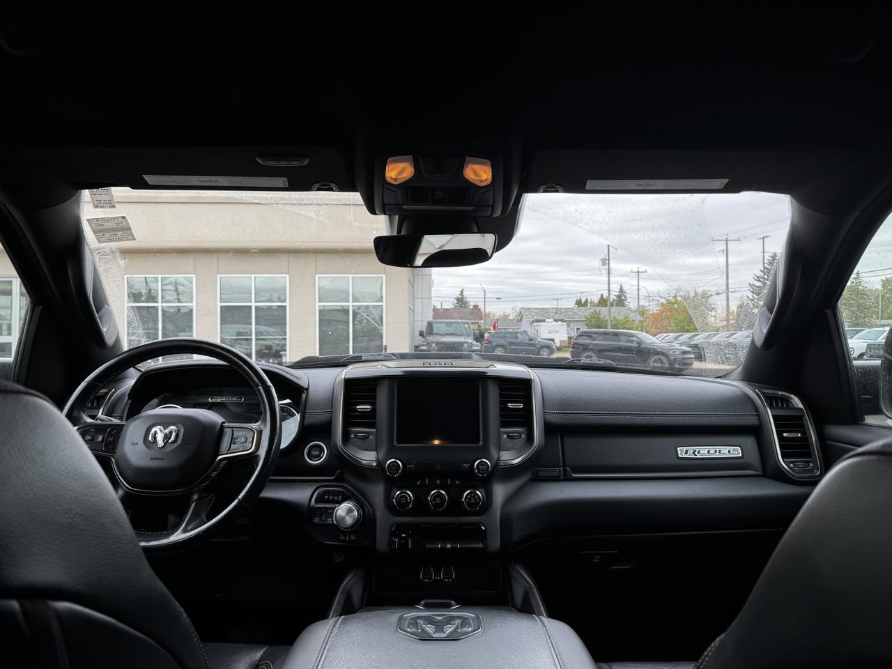 2021 Ram 1500 Rebel Crew cab 4x4 | HEMI V8 | Low KMs | Leather | Sport Hood | Heated Seats Redwater AB