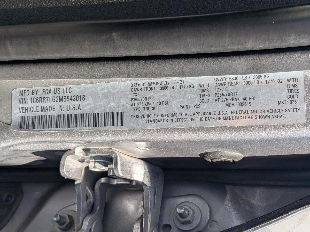 2021 Ram 1500 SLT Roseville CA