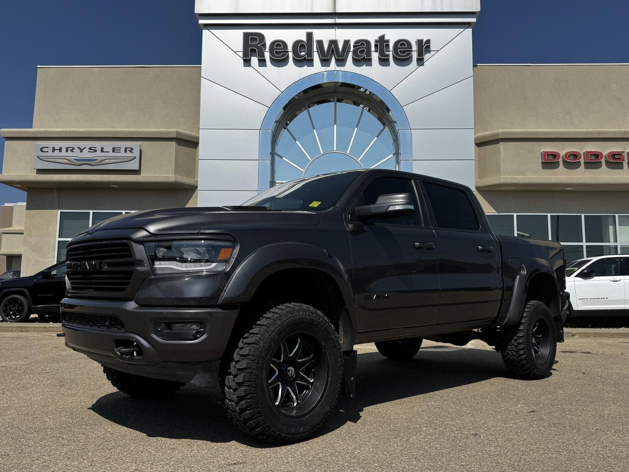 2021 Ram 1500 Sport Crew Cab 4x4 | Rig Ready Ram | Leather | Heated Vented Seats | Sunroof | NAV