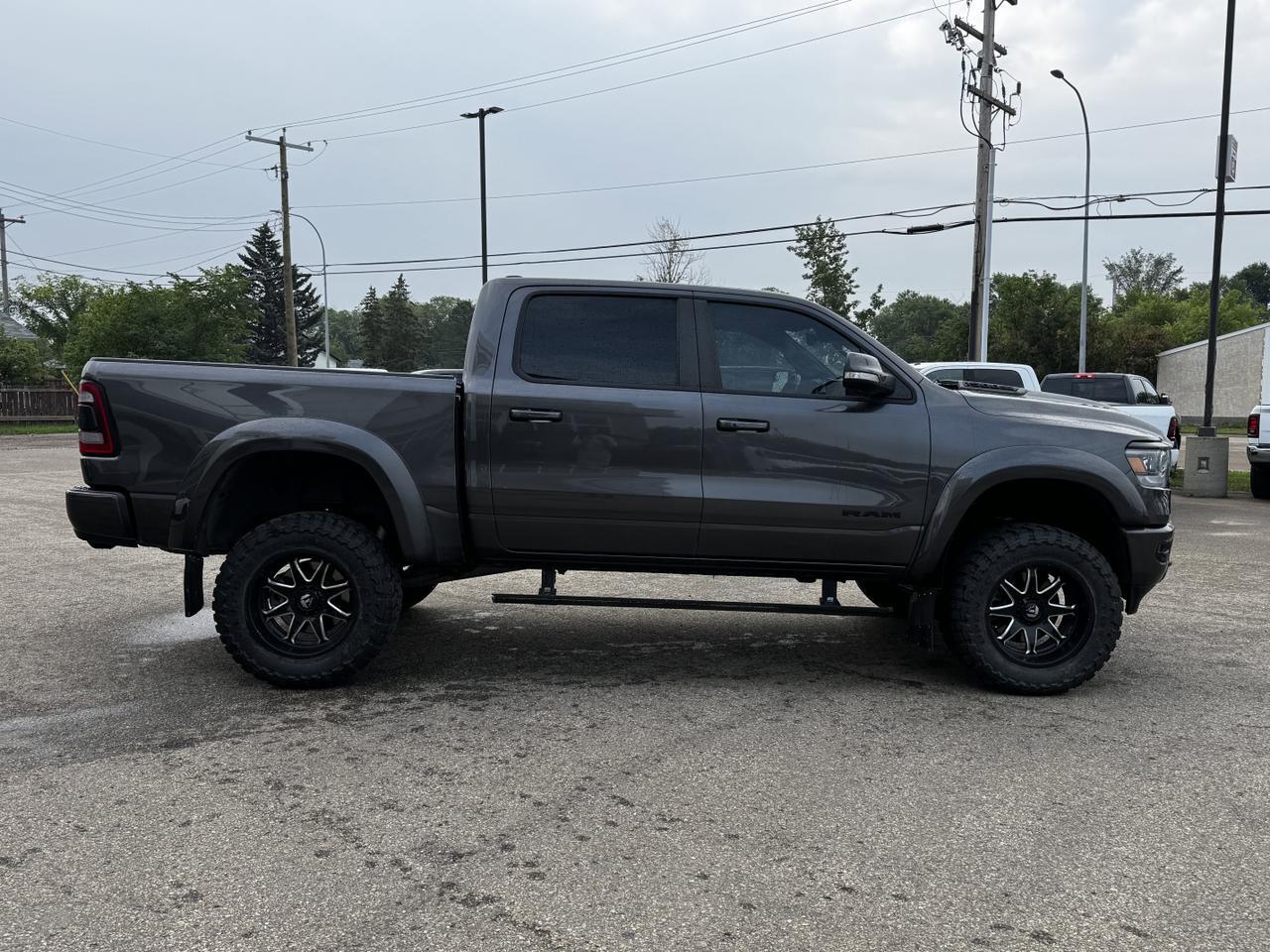 2021 Ram 1500 Sport Crew Cab 4x4 | Rig Ready Ram | Leather | Heated Vented Seats | Sunroof | NAV Redwater AB