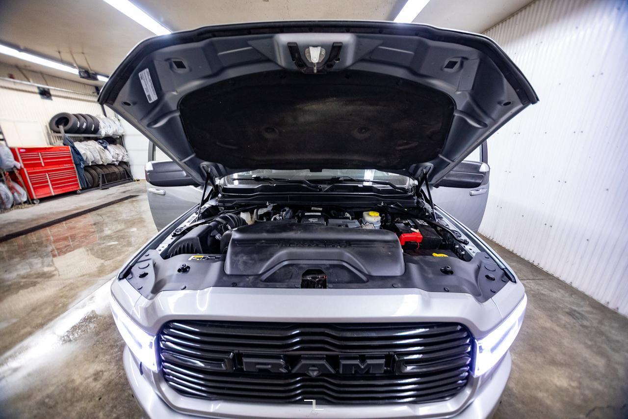 2021 Ram 2500 4x4 Crew Cab Big Horn Diesel Leather Roof Nav Red Deer AB