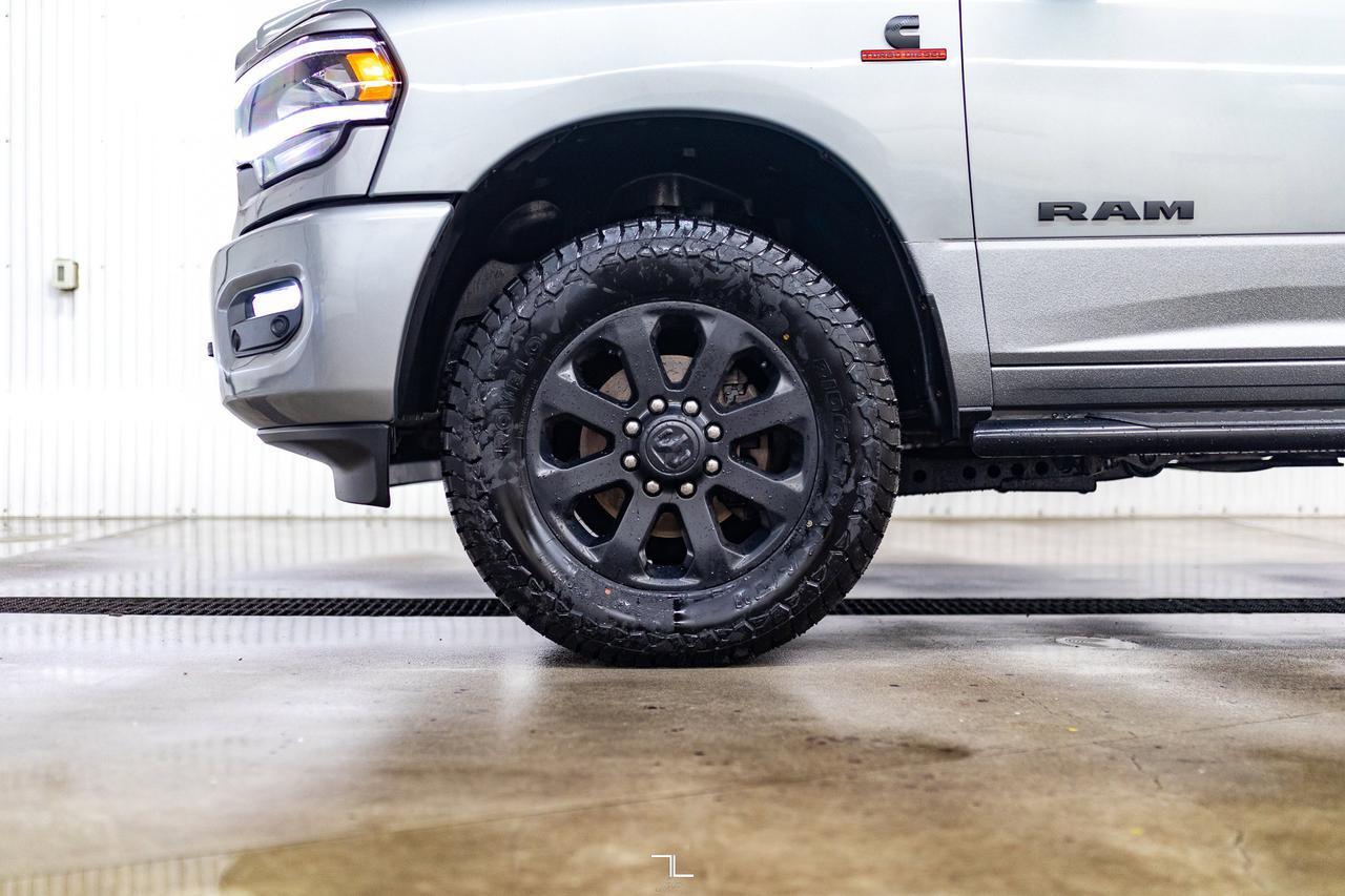 2021 Ram 2500 4x4 Crew Cab Big Horn Diesel Leather Roof Nav Red Deer AB