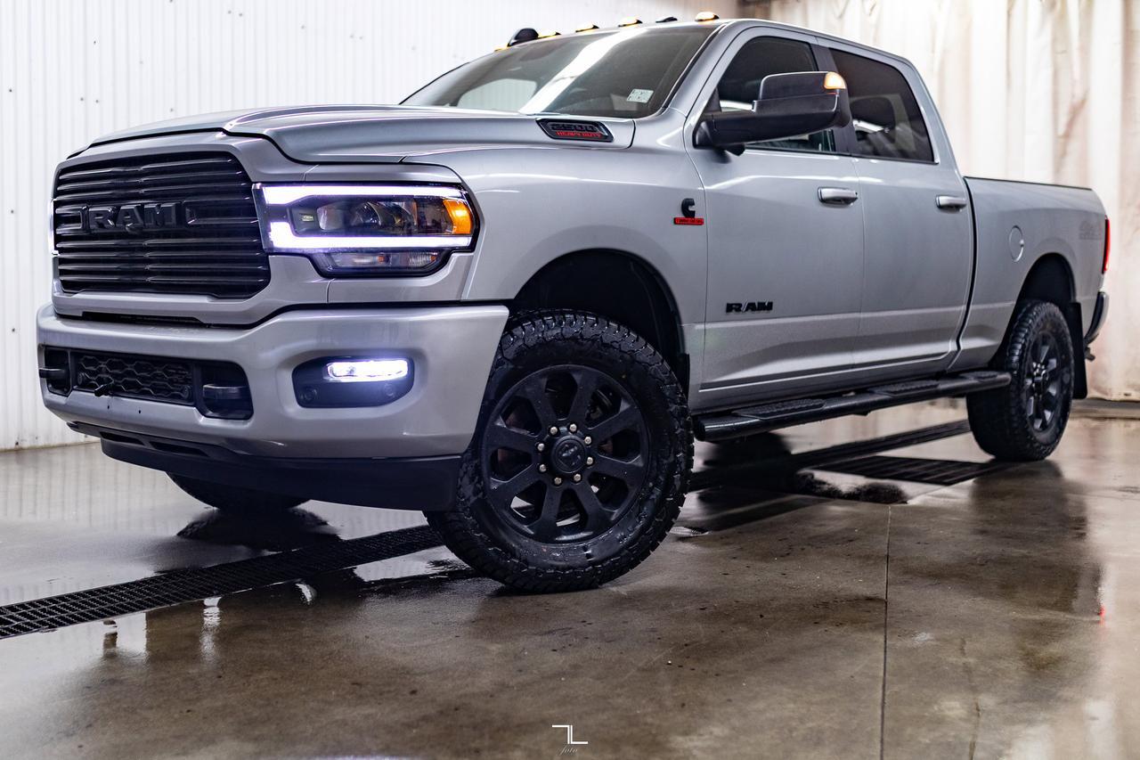 2021 Ram 2500 4x4 Crew Cab Big Horn Diesel Leather Roof Nav Red Deer AB